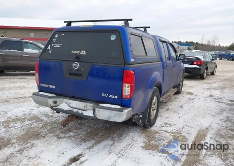 2012 Nissan Frontier Sv из США, поврежденный, VIN 1N6AD0EV6CC413621